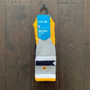 Stance NBA On-Court Indiana Pacers Socks Men’s L